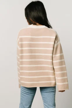 Online Baltic Born Conway Striped Sweater | Natural