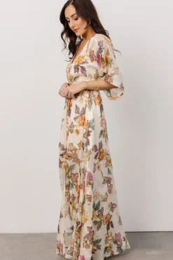 Online Baltic Born Corinth Maxi Dress | Jacquard Multi Floral