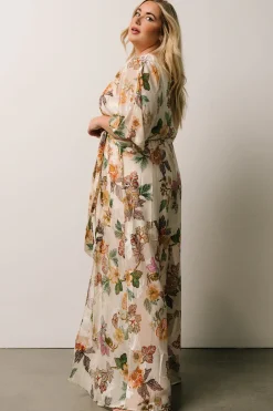 Online Baltic Born Corinth Maxi Dress | Jacquard Multi Floral