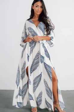 Clearance Baltic Born Corinth Maxi Dress | Navy Print