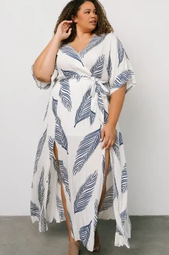 Clearance Baltic Born Corinth Maxi Dress | Navy Print