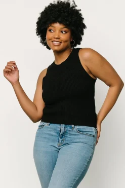 Hot Baltic Born Cruz Knit Tank Top | Black