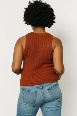 Hot Baltic Born Cruz Knit Tank Top | Copper