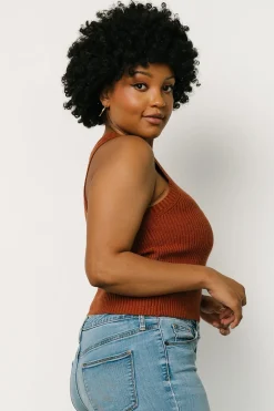 Hot Baltic Born Cruz Knit Tank Top | Copper