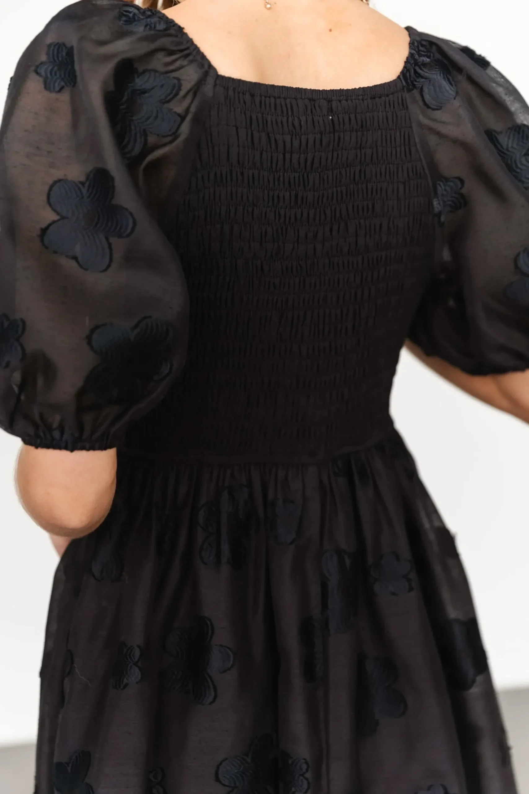 Sale Baltic Born Daisy Short Dress | Black