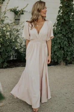 Online Baltic Born Delilah Maxi Dress | Blush
