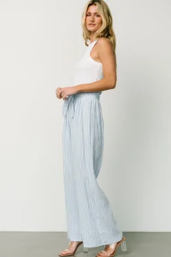 Best Baltic Born Delphi Wide Leg Pants | Blue Stripe