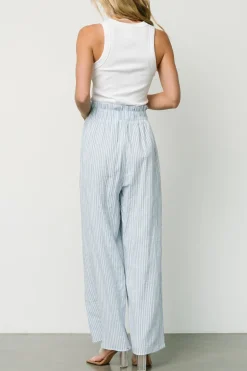 Best Baltic Born Delphi Wide Leg Pants | Blue Stripe