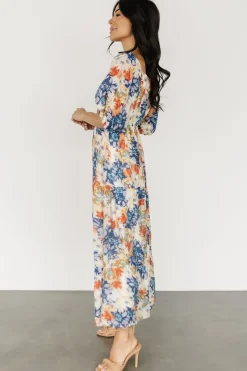 Fashion Baltic Born Denton Midi Dress | Blue Multi