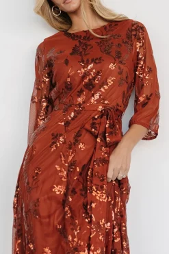 New Baltic Born Destiny Sequin Maxi Dress | Cinnamon