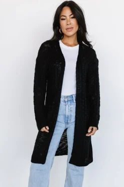 Online Baltic Born Devman Knit Cardigan | Black