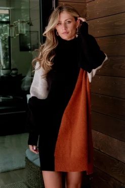 Discount Baltic Born Diego Sweater Dress | Black Multi