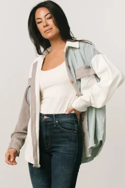 Discount Baltic Born Dillon Shacket | Sage Multi