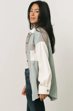 Discount Baltic Born Dillon Shacket | Sage Multi