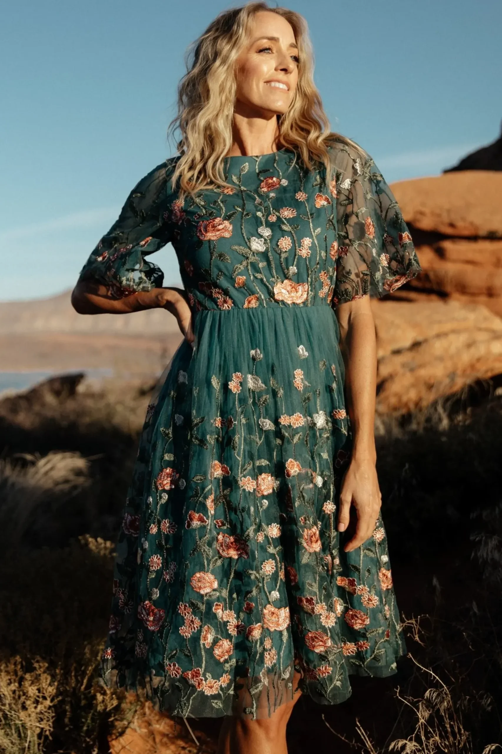 Hot Baltic Born Duchess Tulle Dress | Jade Garden