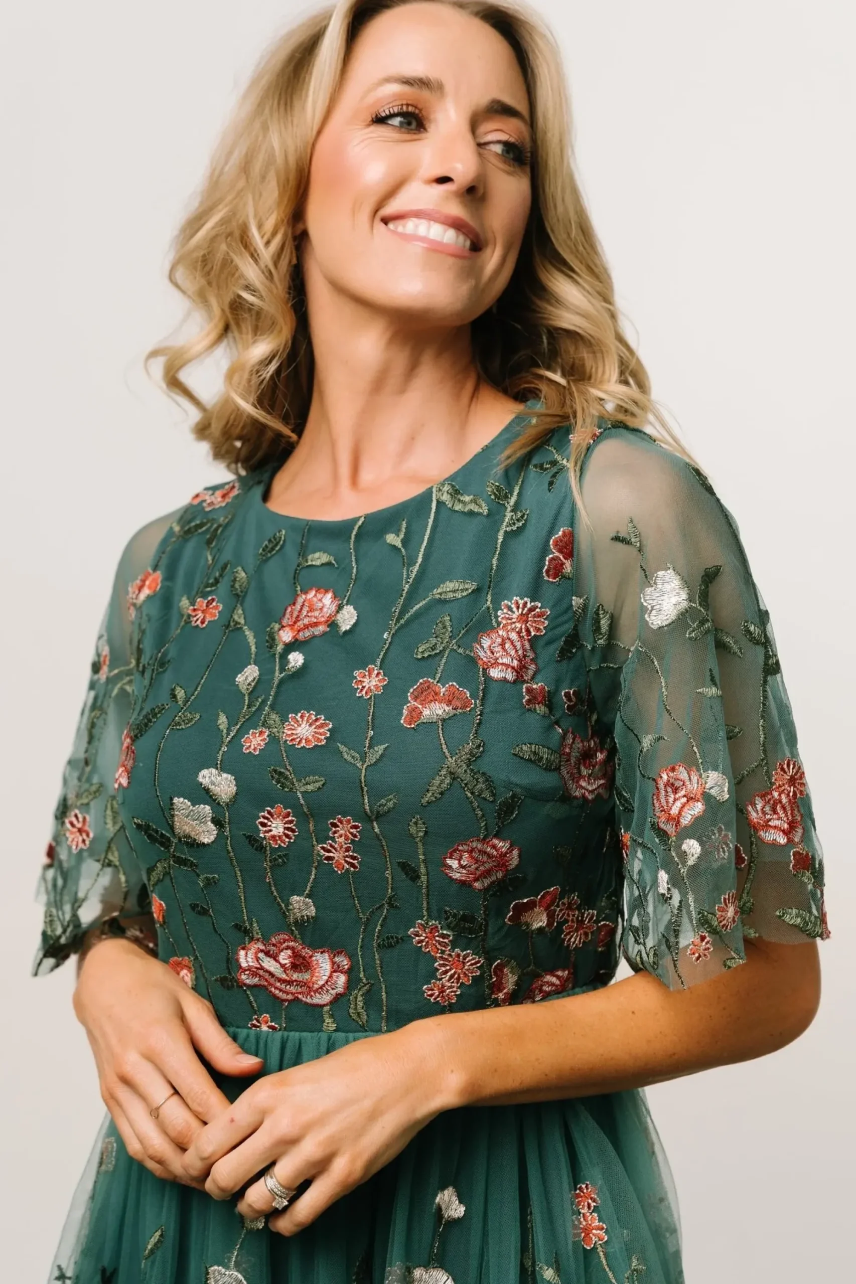 Hot Baltic Born Duchess Tulle Dress | Jade Garden