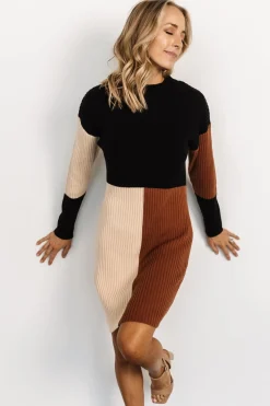 Best Baltic Born Easton Sweater Dress | Black Multi