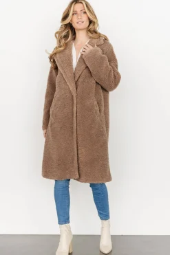 New Baltic Born Elbrus Sherpa Trench Coat | Dusty Brown