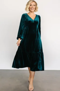 Best Baltic Born Erika Velvet Maxi Dress | Jade