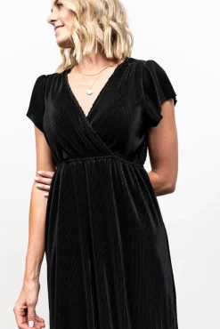 Discount Baltic Born Fabric Swatch - Esmerelda Velvet | Black