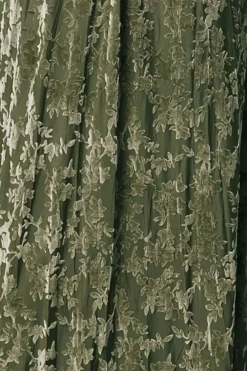 Outlet Baltic Born Fabric Swatch - Everley Velvet | Dark Sage