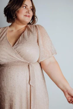 Fashion Baltic Born Fabric Swatch - Grace Sparkle | Emerald