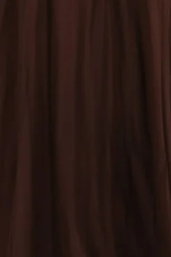 Clearance Baltic Born Fabric Swatch - Kamila Tulle | Espresso