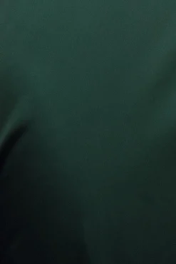 Fashion Baltic Born Fabric Swatch - Krystal Satin | Winter Green