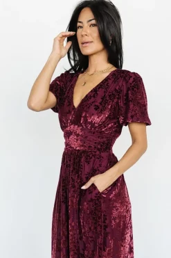 Outlet Baltic Born Fabric Swatch - Leslie Velvet | Mulberry