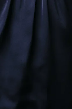 Fashion Baltic Born Fabric Swatch - Sicily Satin | Navy