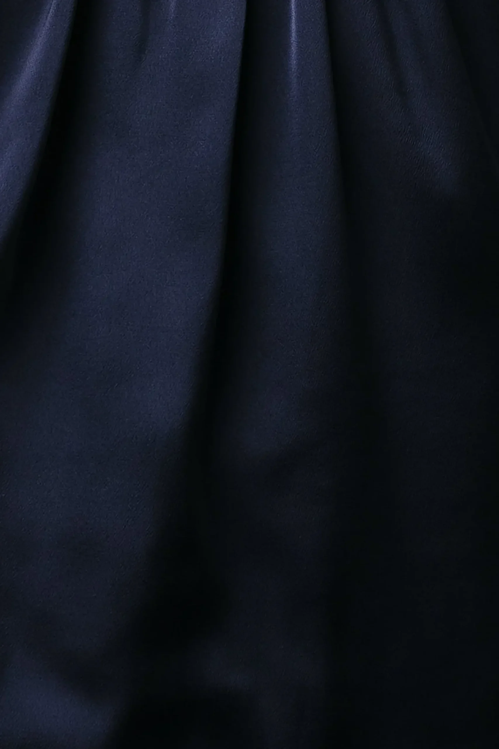 Fashion Baltic Born Fabric Swatch - Sicily Satin | Navy