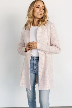 Online Baltic Born Fanny Plaid Jacket | Pink