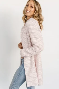Online Baltic Born Fanny Plaid Jacket | Pink