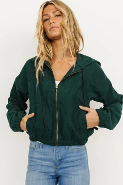 Clearance Baltic Born Frankie Zip Jacket | Dark Green