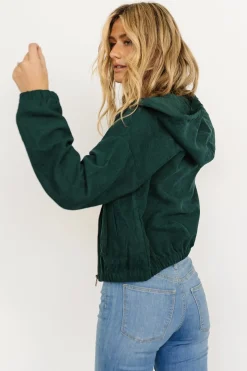 Clearance Baltic Born Frankie Zip Jacket | Dark Green