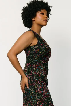 New Baltic Born Frazier Jumpsuit | Black Multi Floral