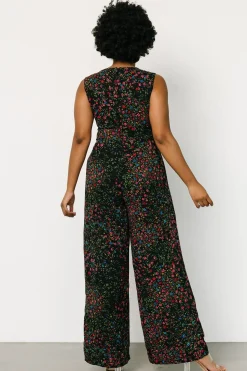 New Baltic Born Frazier Jumpsuit | Black Multi Floral