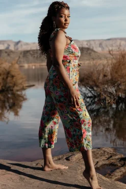 Hot Baltic Born Gemma Jumpsuit | Sage Multi