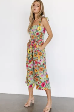 Hot Baltic Born Gemma Jumpsuit | Sage Multi