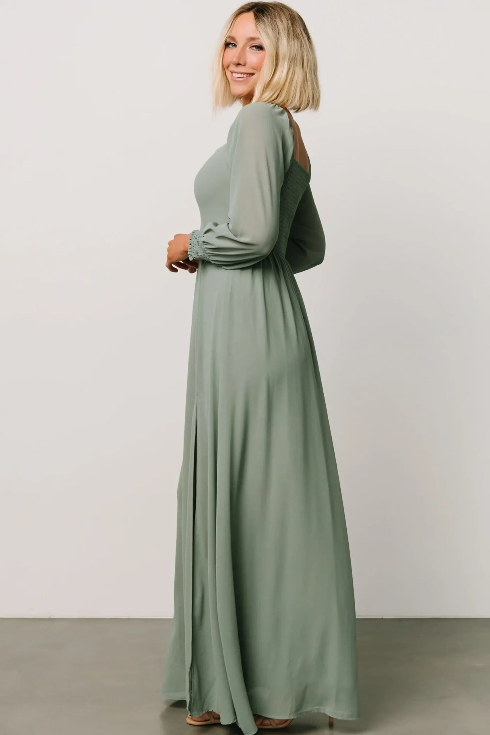 Best Baltic Born Giselle Maxi Dress | Eucalyptus