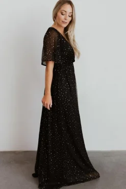 Outlet Baltic Born Grace Sparkle Gown | Black