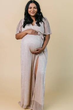 Outlet Baltic Born Grace Sparkle Gown | Champagne