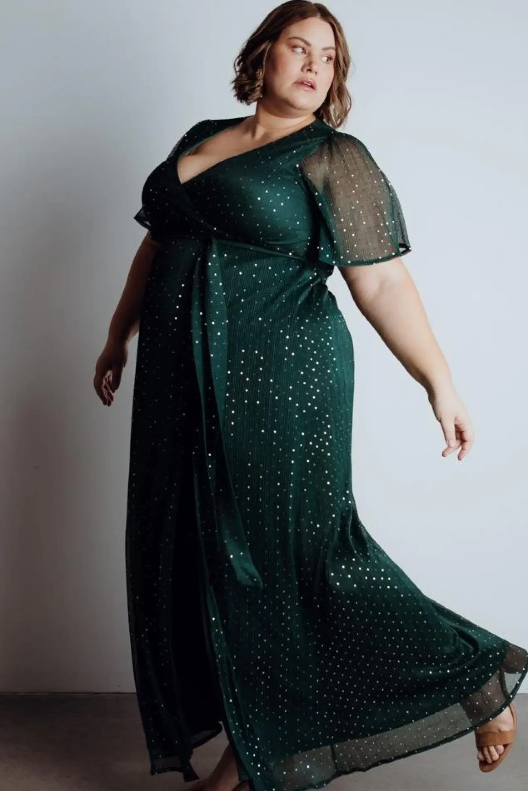 Best Baltic Born Grace Sparkle Gown | Emerald