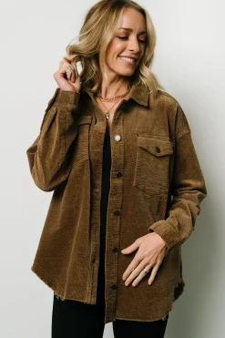 Best Baltic Born Greeley Corduroy Jacket | Coffee