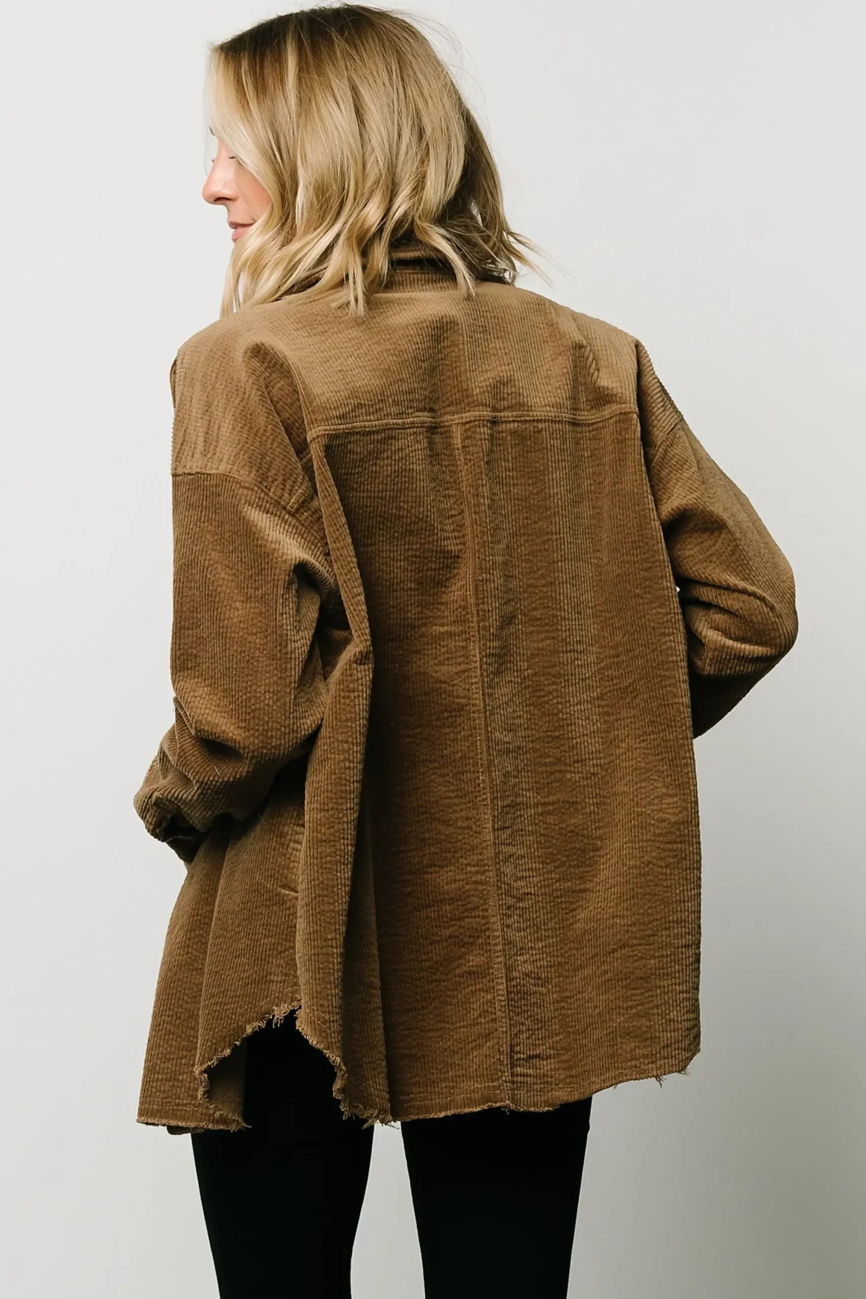 Best Baltic Born Greeley Corduroy Jacket | Coffee