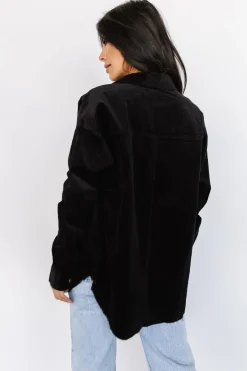 Best Baltic Born Greeley Corduroy Jacket | Black