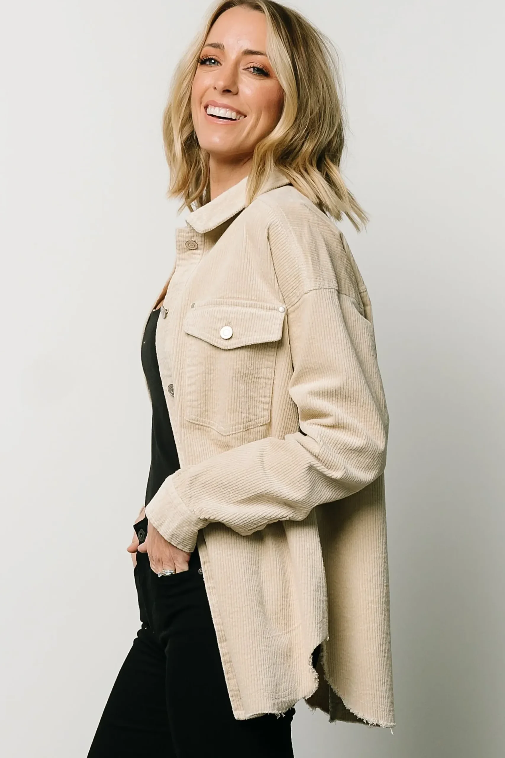 Online Baltic Born Greeley Corduroy Jacket | Sand