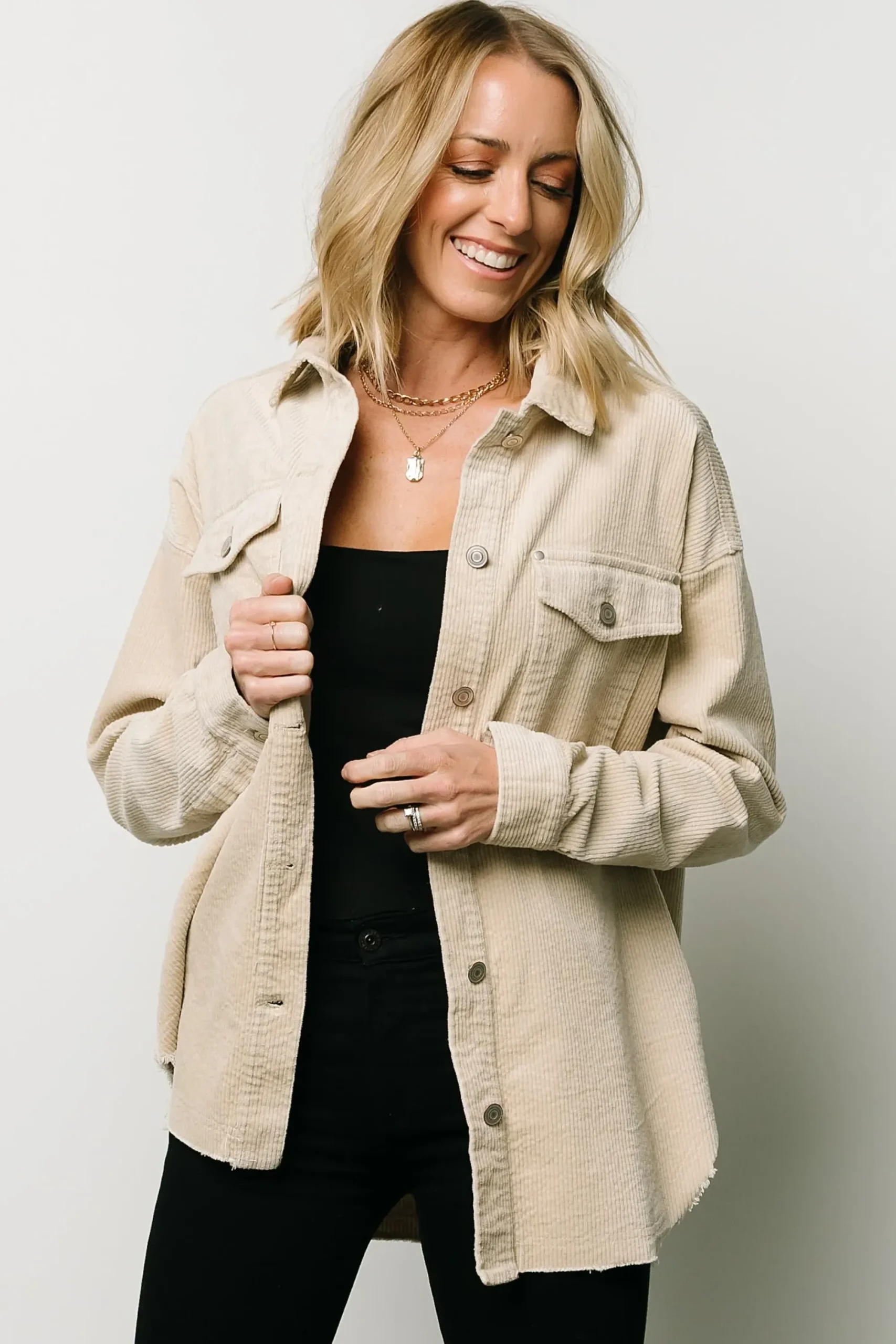 Online Baltic Born Greeley Corduroy Jacket | Sand