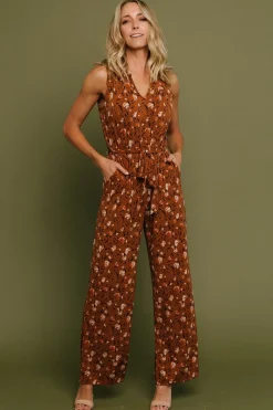 Sale Baltic Born Grove Tank Jumpsuit | Copper Multi