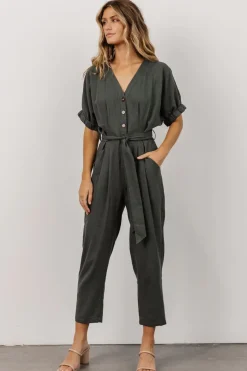 Outlet Baltic Born Heidi Jumpsuit | Dusty Green